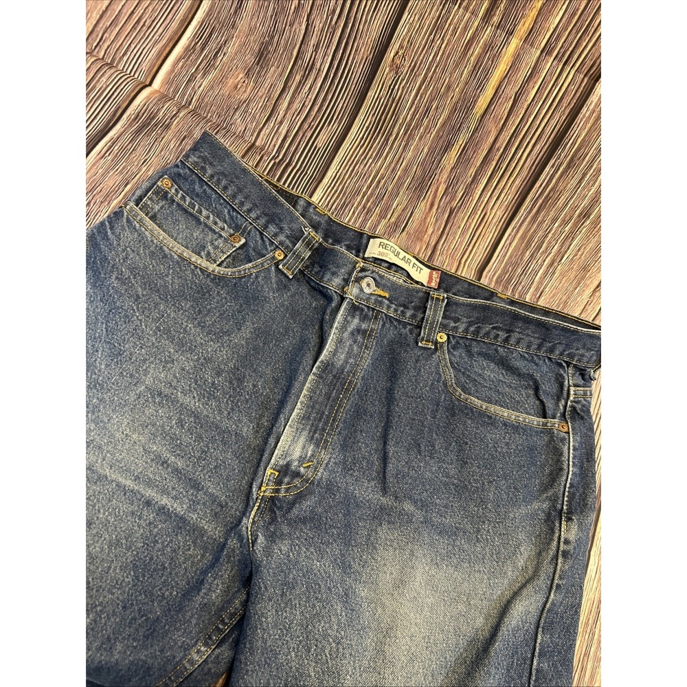 Levis Regular Fit 505 Mens Jeans Blue Size W38/L30‎
